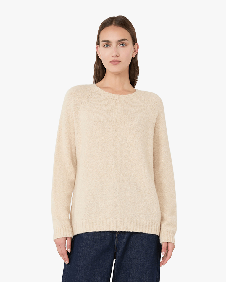 Женский свитер Max Mara Weekend Ghiacci бежевый 2625366211001