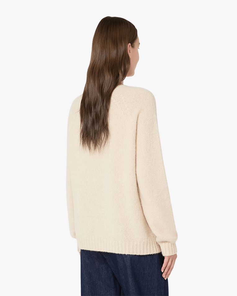 Женский свитер Max Mara Weekend Ghiacci бежевый 2625366211001