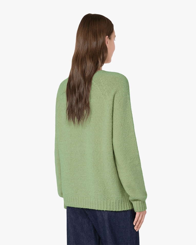 Женский свитер Max Mara Weekend Ghiacci зеленый 2625366211005