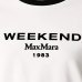 Женская футболка Max Mara Weekend Wkdedison хлопок белая 2625976041000