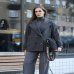 Женское пальто Marella Sport Fantino шерсть серый 30860354020013