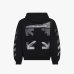 Худи мужское Off-White хлопок черный с логотипом 44MBB085S26F001001