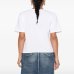 Жіноча футболка Saint Laurent Classic-Fit з логотипом бавовна білий 460876YB2DQ 9000 Жіноча футболка Saint Laurent Classic-Fit з логотипом бавовна білий 460876YB2DQ 9000