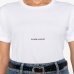 Жіноча футболка Saint Laurent Classic-Fit з логотипом бавовна білий 460876YB2DQ 9000 Жіноча футболка Saint Laurent Classic-Fit з логотипом бавовна білий 460876YB2DQ 9000
