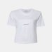 Жіноча футболка Saint Laurent Classic-Fit з логотипом бавовна білий 460876YB2DQ 9000 Жіноча футболка Saint Laurent Classic-Fit з логотипом бавовна білий 460876YB2DQ 9000