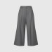 Женские брюки прямые Max Mara Melodia шерсть серые 5136142600-003