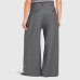 Женские брюки прямые Max Mara Melodia шерсть серые 5136142600-003
