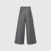 Женские брюки прямые Max Mara Melodia шерсть серые 5136142600-003