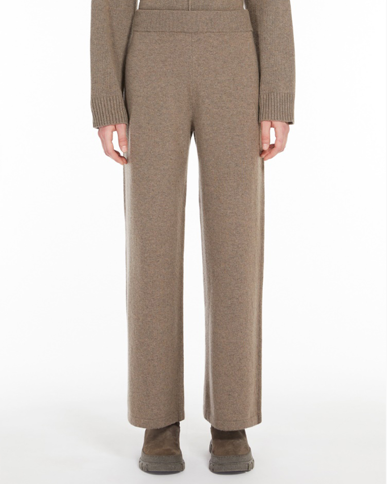 Жіночий костюм Max Mara кофта Jerez + штани Tennis шерсть капучино 5366144206002 + 5336014206002