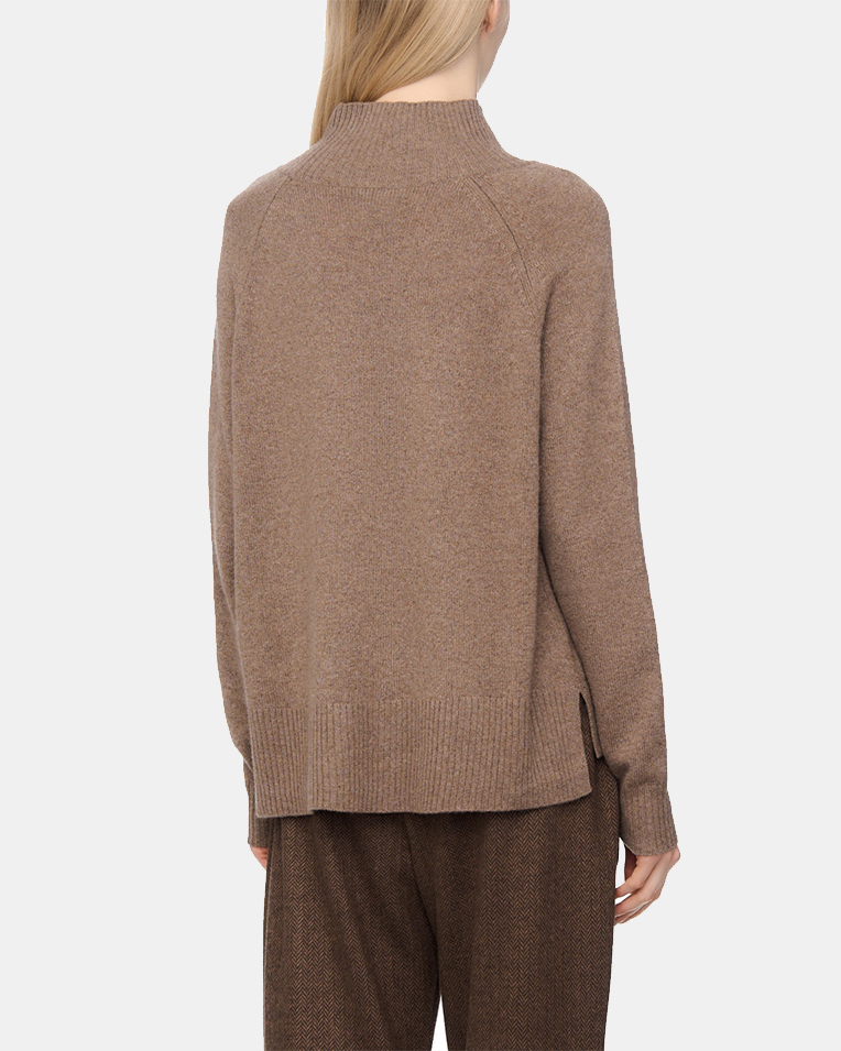 Жіночий светр Max Mara Alcali коричневий кашемір 5366174206-004