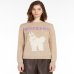 Женский свитер Max Mara Ombrosa с принтом бежевый 5366242600-02