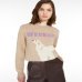 Женский свитер Max Mara Ombrosa с принтом бежевый 5366242600-02