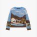 Жіночий светр Max Mara Gang вовняний блакитний 5366272600