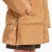 Жіночий пуховик парка Max Mara Newbembo з капюшоном бежевий 5496042600-09
