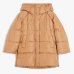 Жіночий пуховик парка Max Mara Newbembo з капюшоном бежевий 5496042600-09