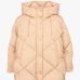 Жіночий пуховик Max Mara Guelfo з капюшоном бежевий 5496092600-01