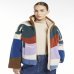 Жіночий пуховик Max Mara з жакардового вовняного джерсі візерунки 5906014206002 - ANGOLO