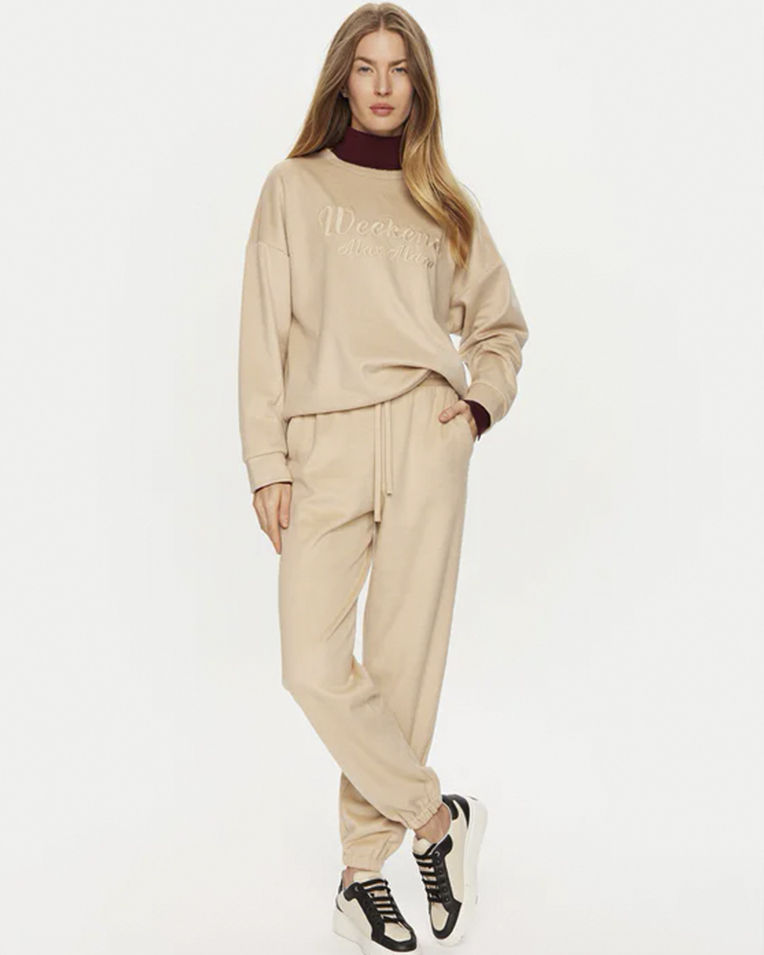 Женский костюм Max Mara Laghi + Elis светло бежевый 5926022600-LAGHI