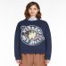 Жіночий світшот Max Mara Medea бавовна синя 5926022600
