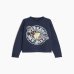 Жіночий світшот Max Mara Medea бавовна синя 5926022600