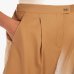 Женские шорты бермуды Max Mara Sultano расклешенные бежевый 6141015906002