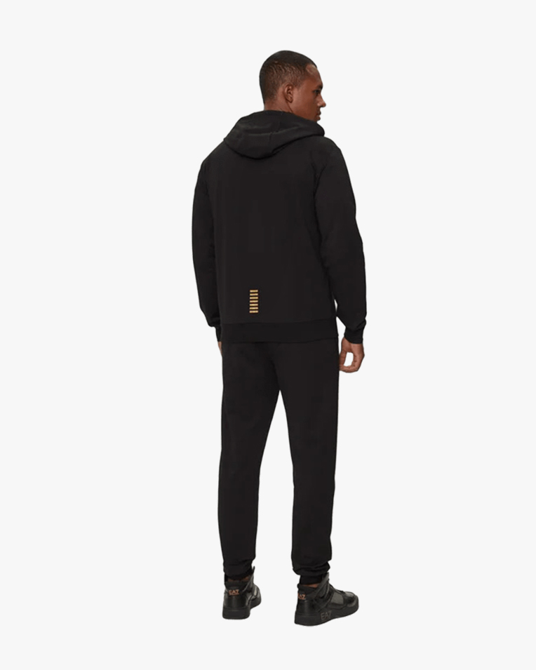 Мужской костюм Emporio Armani свитшот с джогерами черный хлопок 8NPV63 PJVRZ0208