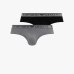 Слипы мужские Emporio Armani Underwear 2-pack черный, серый EM000251AF10776 Слипы мужские Emporio Armani Underwear 2-pack черный, серый EM000251AF10776