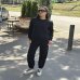 Женский утепленный костюм Gaëlle Paris свитшот с джоггерами черный GAABW07500 + GAABW07501 Nero Женский утепленный костюм Gaëlle Paris свитшот с джоггерами черный GAABW07500 + GAABW07501 Nero