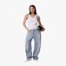 Жіночі джинси Trouser Ballon Gaëlle Paris бавовна блакитна GAABW09516 Жіночі джинси Trouser Ballon Gaëlle Paris бавовна блакитна GAABW09516