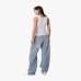Жіночі джинси Trouser Ballon Gaëlle Paris бавовна блакитна GAABW09516 Жіночі джинси Trouser Ballon Gaëlle Paris бавовна блакитна GAABW09516
