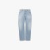 Жіночі джинси Trouser Ballon Gaëlle Paris бавовна блакитна GAABW09516 Жіночі джинси Trouser Ballon Gaëlle Paris бавовна блакитна GAABW09516