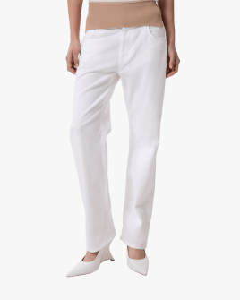 Жіночі джинси Slim Fit Gaëlle Paris бавовна біла GAABW09537