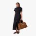 Женская платье Midi Gaëlle Paris хлопок черный GAABW09757