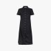 Женская платье Midi Gaëlle Paris хлопок черный GAABW09757