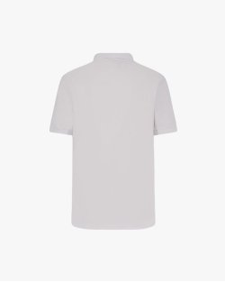 Поло мужское Stone Island SlamFit хлопок белый L1S152200008S0017V1001