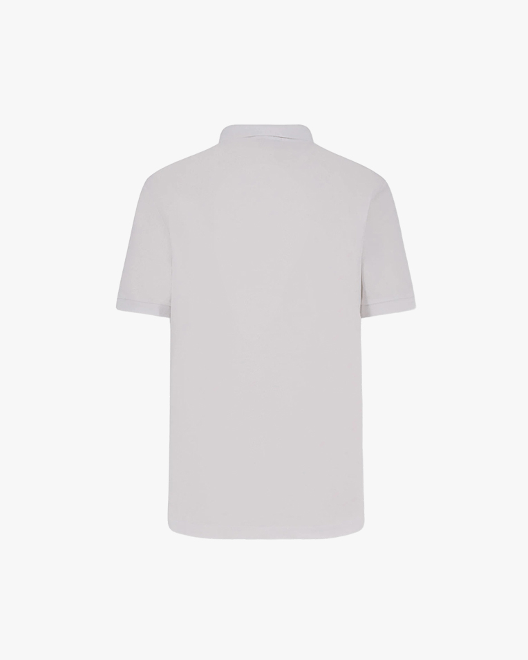 Поло чоловіче Stone Island SlamFit бавовна біла L1S152200008S0017V1001