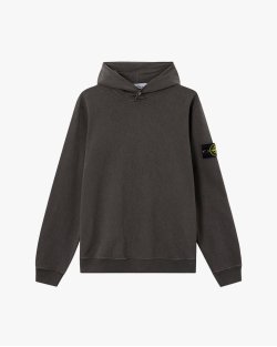 Худи мужское Stone Island хлопок темно серый L1S156100031S0060V0165