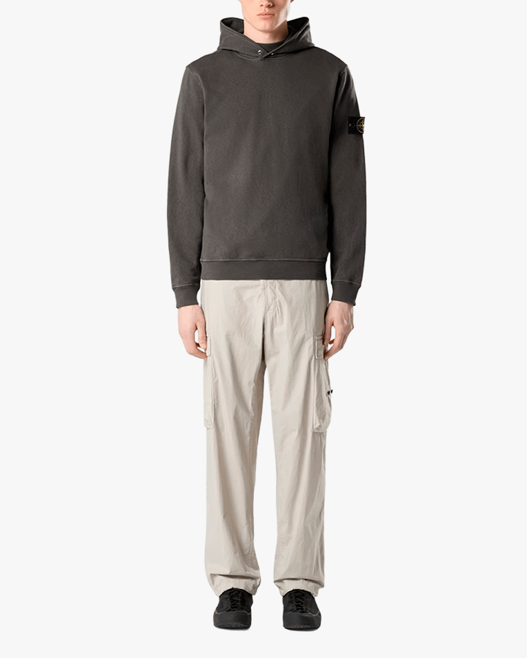 Худі чоловіче Stone Island бавовна темно сірий L1S156100031S0060V0165