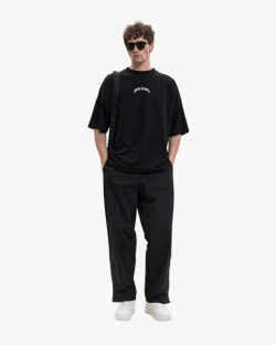 Футболка мужская Palm Angels хлопок черный PMAA10BS26JER007