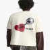 Футболка унисекс Nude Project хлопок молочный с принтом clutch-tee-marshmallow