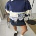 Джемпер унисекс Nude Project хлопок синий compo-nude-knit-navy