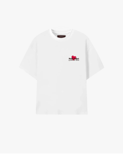 Футболка Nude Project бавовна біла з принтом juicy-cherry-tee-white