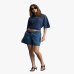 Футболка унисекс Nude Project хлопок синий pera-tee-navy