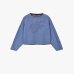 Светр Nude Project блакитний з додаванням вовни sky-knit-blue