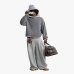 Светр Nude Project сірий з додаванням вовни sky-knit-off-white