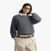 Светр Nude Project сірий з додаванням вовни sky-knit-off-white