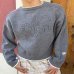Светр Nude Project сірий з додаванням вовни sky-knit-off-white