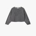 Светр Nude Project сірий з додаванням вовни sky-knit-off-white