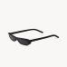 Солнцезащитные очки кошачий глаз Saint Laurent Shade SL 557 в черной оправе 713740Y99011000