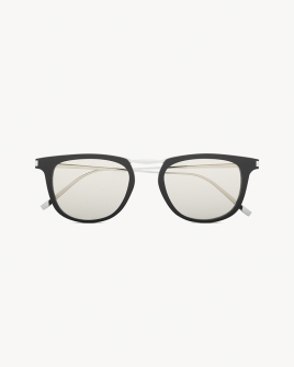 Очки имиджевые панто Saint Laurent SL 753 в черной оправе 810623Y99681007